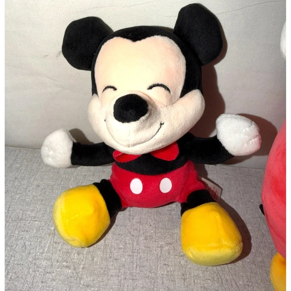 Disney Co. Mickey Mouse Hug Mees Squishmallows & Ty Beanie Babies Sparkle Mickey